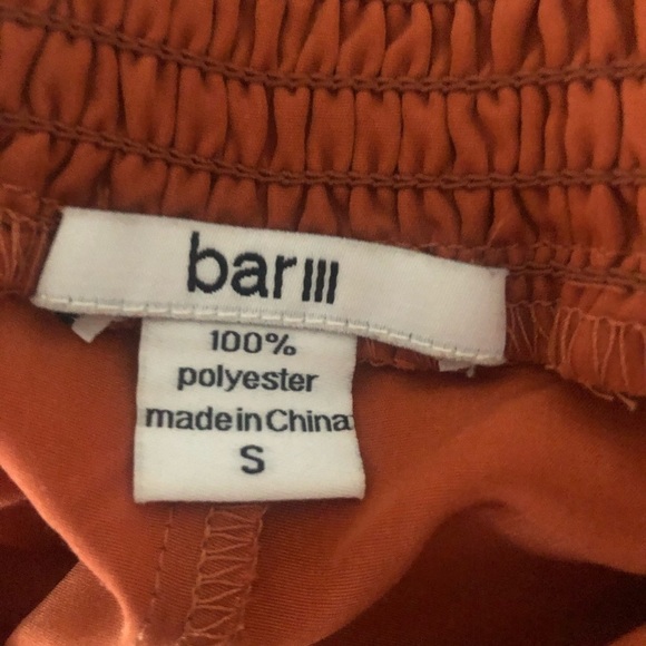 Women’s Bar III Orange Scalloped Shorts Small 🌻! - Picture 7 of 8